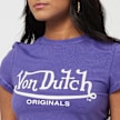 Von Dutch Originals Arta Jersey T-Shirt preto 29282 3