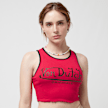 Von Dutch Originals Ashley Cotton Rib Top blanco 29283 1