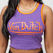Von Dutch Originals Ashley Tops Cotton Rib bianco 29284 3