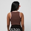 Von Dutch Originals Ashley Tops Cotton Rib blanco 29285 2