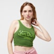 Von Dutch Originals Ashley Cotton Rib Top blanco 29286 1