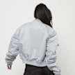 SNIPES Small Logo Padded Cropped Bomber Jacket grijs 29297 2