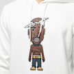Mister Tee LA Sketch Hoodie wit 29317 3