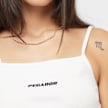 Pegador Tessa Rib Crop Top wit 29334 3