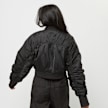Pegador Laura Cropped Ruffed Oversized Jacket schwarz 29349 2