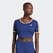 adidas Originals Rib Zipper T-Shirt Summer Glow blau 29388 1