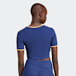 adidas Originals Rib Zipper T-Shirt Summer Glow blau 29388 2