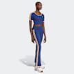adidas Originals Rib Zipper T-Shirt Summer Glow blau 29388 5