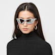 SNIPES Unisex Sonnenbrille - silber, grau silber 29413 4
