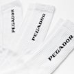 Pegador 3 PACK - Cross Logo Sock blanc 29429 2