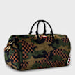 SPRAYGROUND Green 3am Fur Duffel camouflage 29445 4