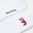 Slay All Day Bandana Socks weiß 30206 2