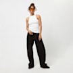 Urban Classics Organic Pleated Cotton Pants preto 30279 4