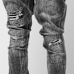Smoke Rise Rip Jand Repair Jean schwarz 30403 5