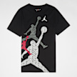 Jordan Gradient Stacked Jumpman Shortsleeve Tee zwart 30416 1