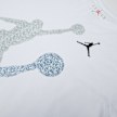 Jordan Gradient Stacked Jordan Michael Shortsleeve Tee weiß 30417 3