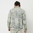 Smoke Rise Wave Effect Jacket blu 30419 2