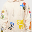 Smoke Rise Ensyme Wash Hoodie beige 30433 3