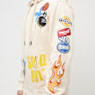 Smoke Rise Ensyme Wash Hoodie beige 30433 5