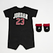 Jordan 23 Romper & Bootie Set zwart 30448 1