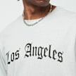 Mister Tee Los Angeles Wording Tee gris 30453 3