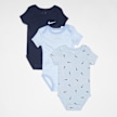 Nike   Baby Essentials Bodysuit (3 Pack) blauw 30471 1