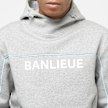 Clan de Banlieue B+ 3D Hooded Tracktop grijs 30561 3