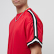 Urban Classics Oversized Stripes Mesh Tee rood 30565 3