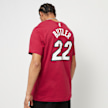 Nike NBA Miami Essential Statement Name & Number Tee czerwony 30636 2