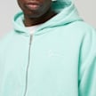 Karl Kani Small Signature Essential Oversized Zip Hoodie turqoise 30692 3