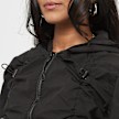Smoke Rise Cropped Full Zip Hodie Jacket noir 30708 3