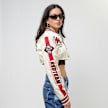 Smoke Rise Racing Cropped Jacket beige 30712 2