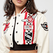 Smoke Rise Racing Cropped Jacket beż 30712 4