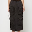 Smoke Rise Utility Straight Long Skirt preto 30714 3