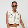 Smoke Rise Utility Hooded Vest beige 30715 1