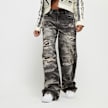 Smoke Rise Mid Rise Wide Leg multicolore 30726 1