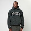 Karl Kani Serif Teddy Hoodie grau 30743 1