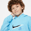 Nike Sportswear Big Kids' (Boys') Fleece Pullover Graphic Hoodie bleu 30811 3