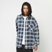 Karl Kani Small Signature Distressed Check Overshirt bleu 30823 2