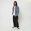 Karl Kani Small Signature Distressed Check Overshirt bleu 30823 5