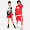 Nike Sportswear Club Fleece French-Terry-Shorts orange 30825 3