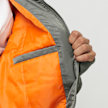 Karl Kani Small Signature Distressed Bomber Jacke grau 30839 4