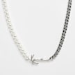 Karl Kani Signature Pearl Chain srebrna 30884 1