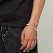 Karl Kani Signature Pearl Bracelet zilver 30886 3