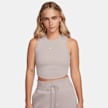 Nike   Sportswear Essentials Ripped Tanktop beige 30906 1