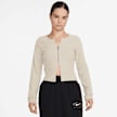 Nike Sportswear Chill Knit Rib Full-Zip Cardigan bež 30911 1