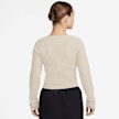 Nike Sportswear Chill Knit Rib Full-Zip Cardigan bež 30911 2