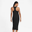 Nike   Sportswear Chill Knit Rib Midi Dress negro 30919 2
