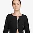 Nike   Sportswear Chill Knit Rib Full-Zip Cardigan czarny 30944 3