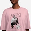 Jordan Short Sleeve Graphics Oversized Tee różowy 31076 3